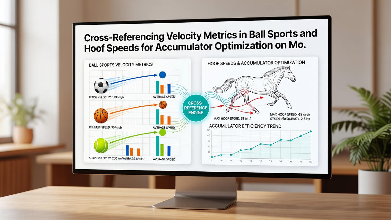 Detailed view of a mobile accumulator builder with overlaid velocity charts from tennis serves and racehorse strides