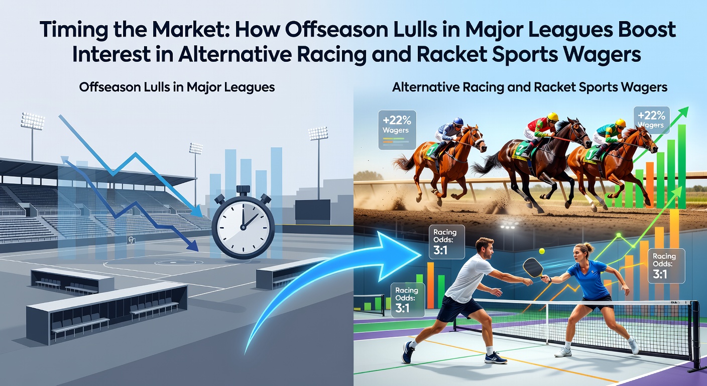 Offseason betting shifts from major leagues to tennis and horse racing markets